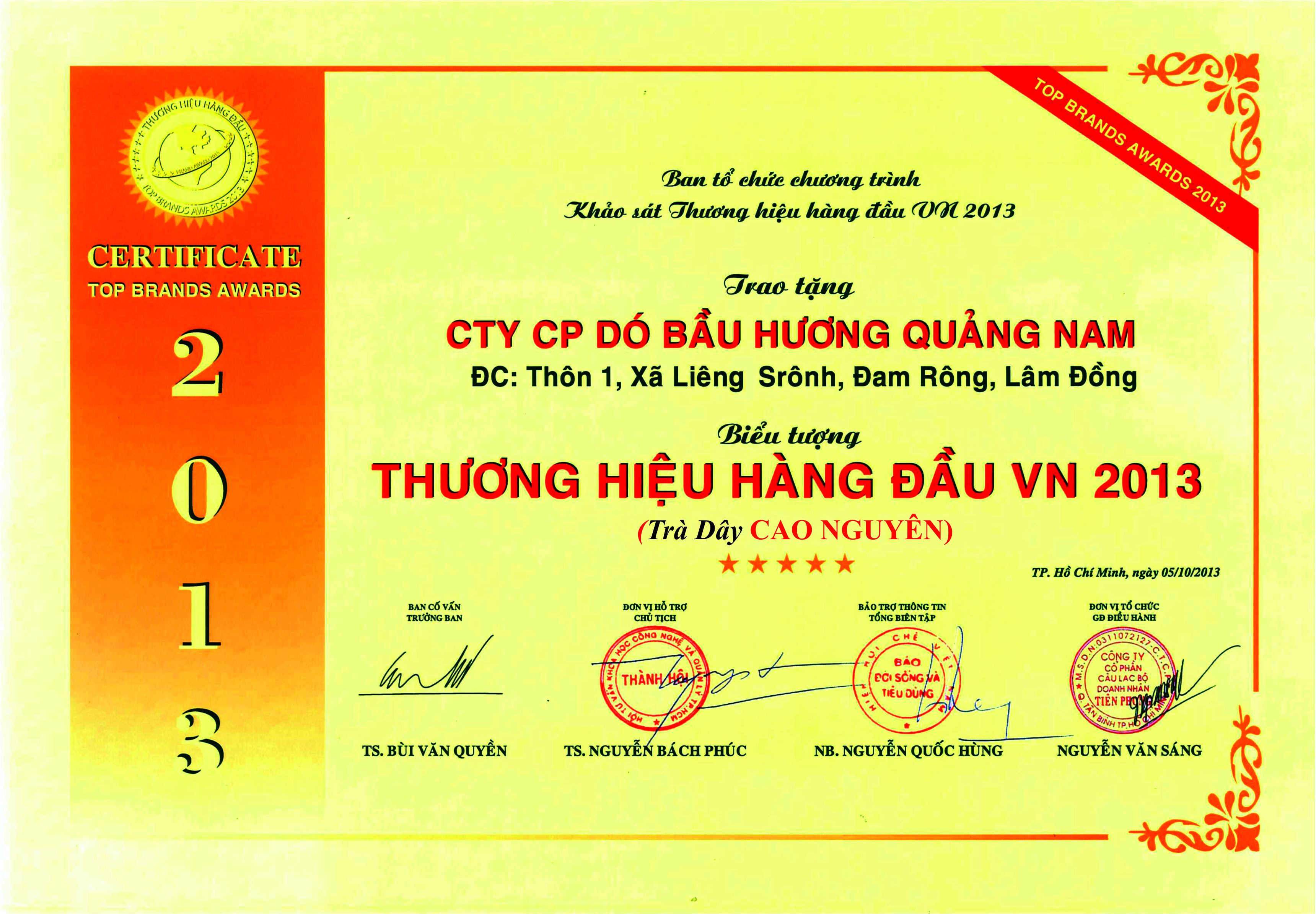 III. Giấy chứng nhận